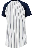 Cleveland Guardians Womens White Iconic Short Sleeve T-Shirt