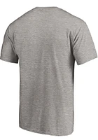 Texas Longhorns Grey Primary Logo Short Sleeve T Shirt