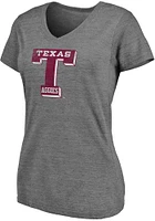 Texas A&M Aggies Womens Grey Vault Short Sleeve T-Shirt
