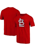 St Louis Cardinals Red Primary Logo Short Sleeve Fashion T Shirt