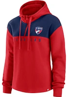 FC Dallas Womens Red Iconic Hooded Sweatshirt
