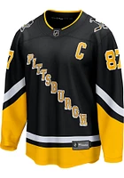 Sidney Crosby Pittsburgh Penguins Mens Black Alternate Hockey Jersey