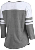 Cleveland Guardians Womens Grey Knit LS Tee