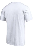 Texas Longhorns White Team Lockup Short Sleeve T Shirt
