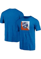 FC Cincinnati Blue Prep Pregame Vibe Short Sleeve Fashion T Shirt