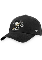 Pittsburgh Penguins Unstructured Adjustable Hat - Black