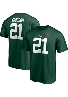 Charles Woodson Green Bay Packers Hall Of Fame NN Short Sleeve Player T Shirt
