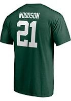 Charles Woodson Green Bay Packers Hall Of Fame NN Short Sleeve Player T Shirt