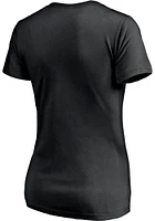 Chicago White Sox Womens Black Division Champs Locker Room Short Sleeve T-Shirt