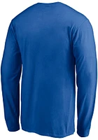 Indianapolis Colts Blue FACEMASK Long Sleeve T Shirt