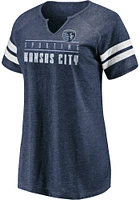 Sporting Kansas City Womens Navy Blue Pepper Short Sleeve T-Shirt