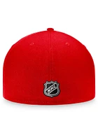 Chicago Blackhawks Mens Red Secondary Core Fitted Hat