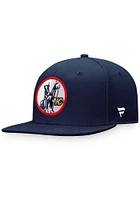Kansas City Scouts Mens Navy Blue Secondary Core Fitted Hat