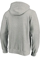 Dallas Mavericks Mens Grey Team Logo Long Sleeve Hoodie