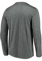 Chicago Bears Grey TEAM LOGO Long Sleeve T-Shirt