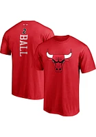 Lonzo Ball Chicago Bulls Red Playmaker Short Sleeve Player T Shirt