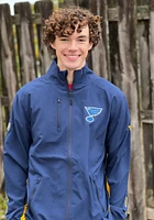 St Louis Blues Mens Navy Blue AP LR Rink Jacket Medium Weight