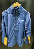 St Louis Blues Mens Navy Blue AP LR Rink Jacket Medium Weight