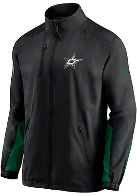 Dallas Stars Mens Black AP LR Rink Jacket Medium Weight