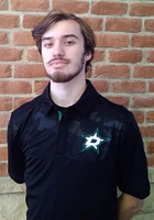 Dallas Stars Mens Black AP Locker Room Polo Short Sleeve