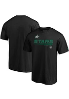 Dallas Stars Black Pro Prime Short Sleeve T Shirt