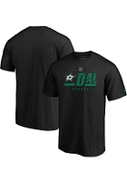 Dallas Stars Black Pro Prime Secondary Short Sleeve T Shirt