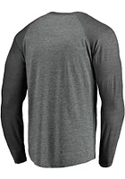 Pittsburgh Steelers Grey RETRO Long Sleeve Fashion T Shirt