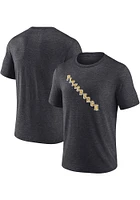 Pittsburgh Penguins Charcoal Alt Logo Short Sleeve T Shirt