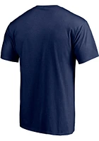 Notre Dame Fighting Irish Navy Blue Grandpa Short Sleeve T Shirt