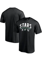 Dallas Stars Black Established Crewneck Short Sleeve T Shirt