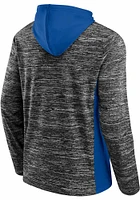 St Louis Blues Mens Charcoal Chiller Fleece Hood