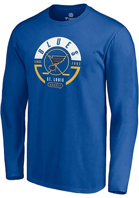 St Louis Blues Blue Long Change Sleeve T Shirt
