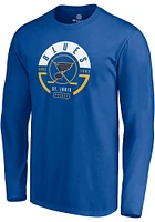 St Louis Blues Blue Long Change Sleeve T Shirt