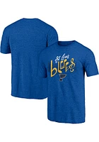 St Louis Blues Blue Shoot To Score Short Sleeve Fashion T Shirt