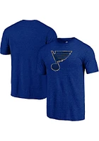 St Louis Blues Blue Core Triblend Short Sleeve Fashion T Shirt