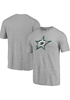 Dallas Stars Grey Core Triblend Short Sleeve Fashion T Shirt