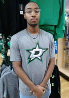 Dallas Stars Grey Core Triblend Short Sleeve Fashion T Shirt