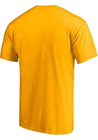 St Louis Blues Gold Gain Ground Short Sleeve T Shirt