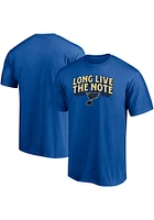 St Louis Blues Blue Push Ahead Short Sleeve T Shirt