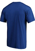 St Louis Blues Blue Core Primary Logo Short Sleeve T Shirt