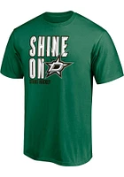 Dallas Stars Kelly Green Push Ahead Short Sleeve T Shirt