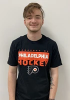 Philadelphia Flyers Black Gain Ground Short Sleeve T Shirt