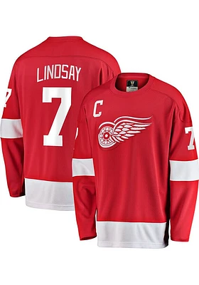 Ted Lindsay Detroit Red Wings Mens Breakaway Hockey Jersey