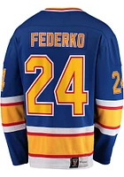 Bernie Federko St Louis Blues Mens Blue Breakaway Hockey Jersey