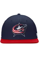 Columbus Blue Jackets Mens Navy 2T Core Fitted Hat