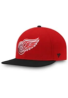 Detroit Red Wings Mens 2T Core Fitted Hat