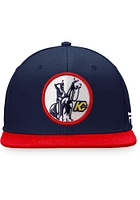 Kansas City Scouts Mens Navy Blue 2T Core Fitted Hat