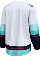 Seattle Kraken Mens White Away Hockey Jersey