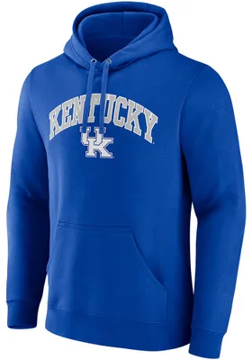 Kentucky Wildcats Mens Arch Mascot Long Sleeve Hoodie