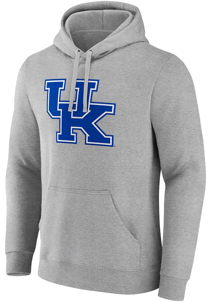 Kentucky Wildcats Mens Primary Logo Long Sleeve Hoodie